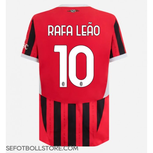 AC Milan Rafael Leao #10 Replika Hemmatröja 2024-25 Kortärmad